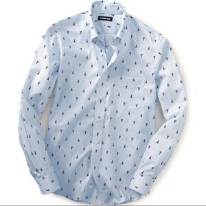 Lands End Men's Untuckit COOLMAX® Comfort
First Shirt, 🦀 Crab Print, sz XLT